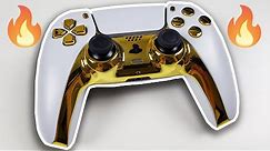 The 24K GOLD PS5 Dualsense Controller... How to Make Your Own! (eXtremeRate)