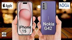 iPhone 15 vs Nokia G42 || Nokia G42 vs iPhone 15 - Mobile Specs Review