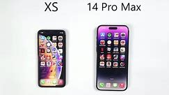 iPhone XS vs iPhone 14 Pro Max - SPEED TEST!