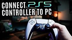 How to Connect PS5 Controller to PC Bluetooth/Wireless/Wired | How to Use PS5 controller on PC