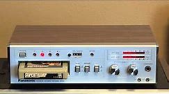 Panasonic RS 856 Stereo 8 Track Tape Player Recorder Tape Deck