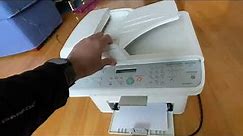 Samsung SCX-4521F Copier Printer Fax Scanner with toner . Demo Video . Free