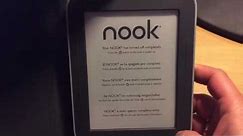 How to use the Barnes & Noble Nook Touch Glowlight without registering