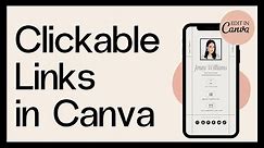 How to Make Links Clickable in Canva (Including Phone Numbers and Emails!)