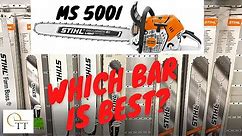 #40 Stihl MS 500i - Which Chainsaw Bar Length is Best for it