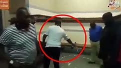 Simba officials caught on camera spraying ‘chemicals’ in dressing room – VIDEO