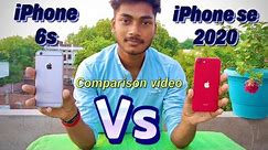 iPhone se 2020 vs iPhone 6s || Comparison between iPhone 6s & iPhone se 2020