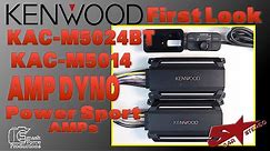 First look and Amp Dyno of Kenwood's new KAC M5024BT and KAC M5014 power sport amp