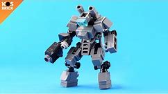 Lego Gundam RX-77 Inspired Mini Mech part 2 (Tutorial)