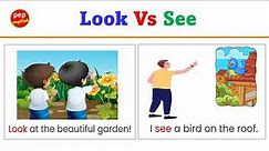Difference between Look and See