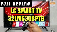 Full Review LG Smart TV 32LM630BPTB - Indonesia