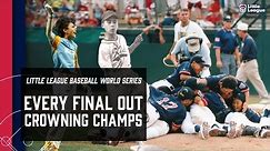The Final Out of Every Little League World Series since 1948
