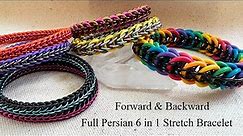 Full Persian 6 in 1 Forward and Backward - Chainmaille Bracelet