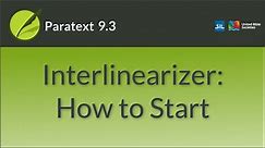 Interlinearizer: How to Start | 9.3+ | 3.3a