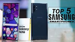 Top 5 Best Samsung Galaxy New Smartphones 2019