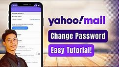 How to Change Yahoo Mail Password !