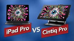 Wacom Cintiq Pro vs iPad Pro - A Graphic Designers Comparison