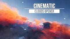 Cinematic Clouds Opener (Text Version) | Renderforest