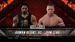WWE 2K17 PS3 - Roman Reigns VS John Cena