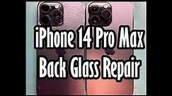 iPhone 14 Pro Max Housing Back Glass Replacement