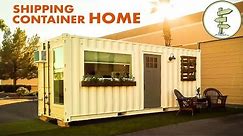 Minimalist 20ft Shipping Container Tiny House for $39K - Full Tour