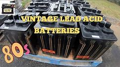 Recyclable 80s Lead Acid Batteries