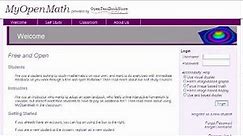 MyOpenMath Teacher Overview