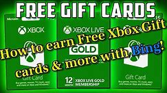 How to get free Xbox gift cards & more with Bing/Microsoft Rewards!