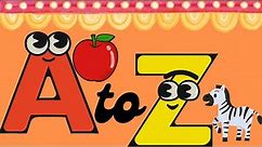 A to Z | A to Z Alphabets | A for Apple B for Ball @KidzBook
