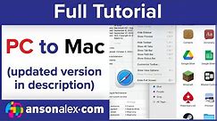 Mac Tutorial for PC Users / Beginners