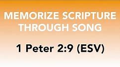 1 Peter 2:9 (ESV) - His Marvelous Light - Memorize Scripture through Song
