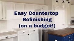 Easy Countertop Refinishing on a Budget!