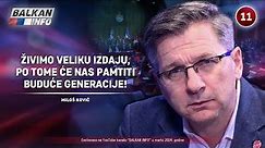 INTERVJU: Miloš Ković - Živimo veliku izdaju, po tome će nas pamtiti buduće generacije! (7.3.2024)