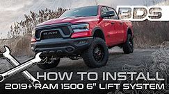 2019+ RAM 1500 6" Lift | How To Install