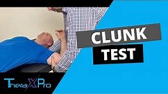 Clunk Test | Shoulder Labral Tear