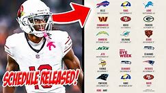 *MY REACTION* to the Arizona Cardinals 2024-2025 Schedule! WE'RE GOING TO SHOCK THE NFL!