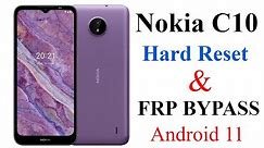 Nokia C10 Ta-1342 Hard Reset & Frp Bypass/Remove Google Account 100% Working Without Box