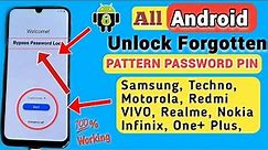 How to Unlock Any Forgotten Android Password:Pattern Lock Without Losing Data | varified 100%