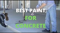 How To Paint Concrete (What I Use On Patios, Pool Decks, and Walkways)