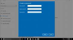How to Setup Password Lock Screen Windows 10