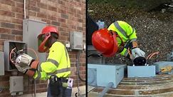Residential smart meter installation process