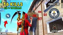 World Record? 36 Kills in Duo vs Squad Must Watch Gameplay - Garena Free Fire