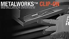 Metal Clip-On Ceiling Installation | METALWORKS Clip-On Installation | ARMSTRONG Ceilings