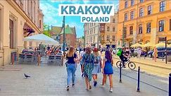Krakow, Poland 🇵🇱 - Summer 🌞 Walking Tour 4K-HDR (▶126 min)