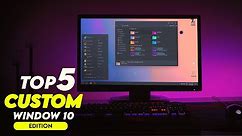 TOP 5 Best Custom Windows 10 OS For Gaming And Performance 2022