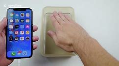 What happens when you cast an iPhone X in liquid glass?