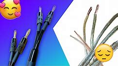 Create your own high end DIY speaker cables | HowTo