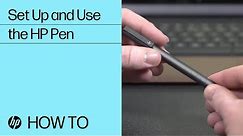 Set Up and Use the HP Pen | HP Computers | HP Support