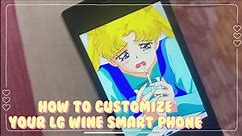 LG WINE SMART (flip phone) tricks + customization