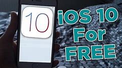 How to get ios 10 on iPhone4/4s